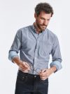 Men's LS Tailored Washed Oxford Shirt