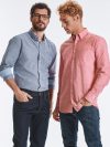 Men's LS Tailored Washed Oxford Shirt