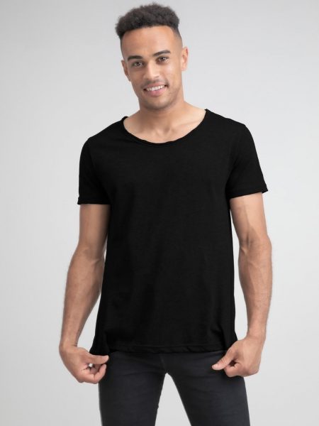 Men's Raw Scoop T