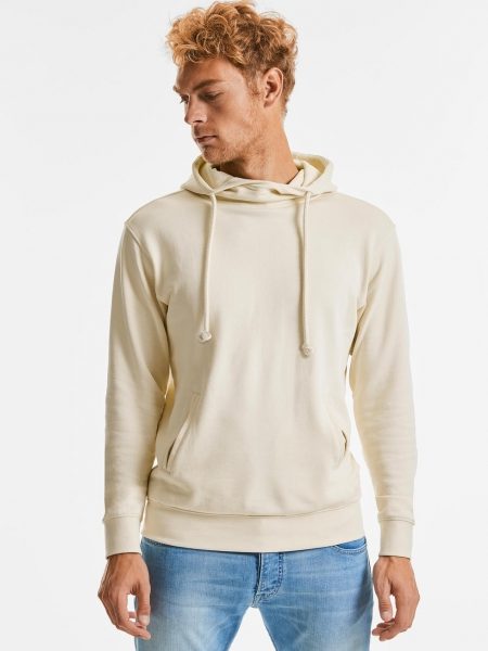 Pure Organic High Collar Hooded Sweat