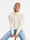 Pure Organic High Collar Hooded Sweat