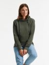Pure Organic High Collar Hooded Sweat