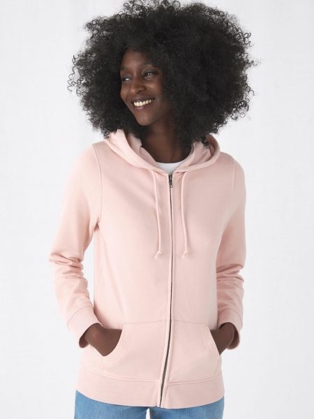 Organic Inspire Zipped Hood /women_°