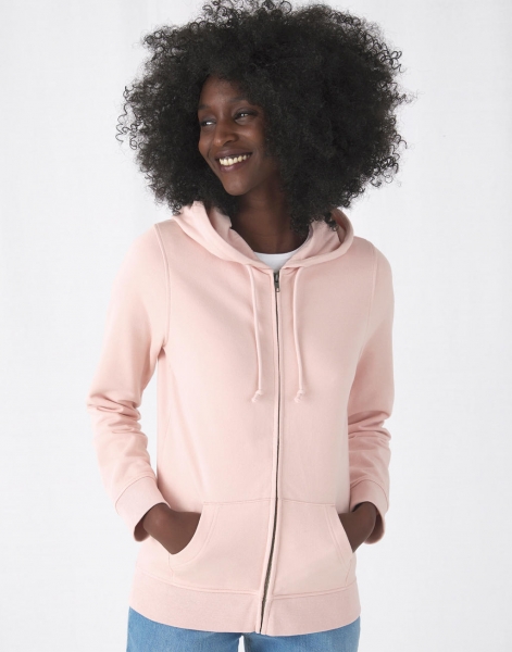 Organic Inspire Zipped Hood /women_°